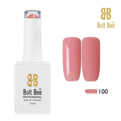 Bolt Bee Pink Nude Gel Polish (shade No. 100)