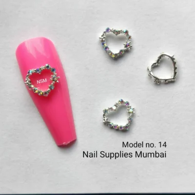 Nail Charms Model No. 14 (2 Pc Set)