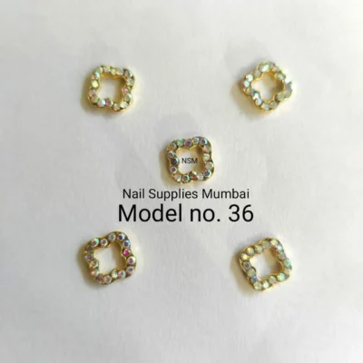 Nail Charms Model No. 36 (2 Pc Set)