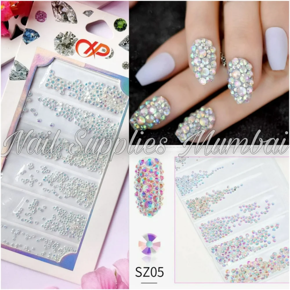 Ab Aurora Rhinestones Sheet