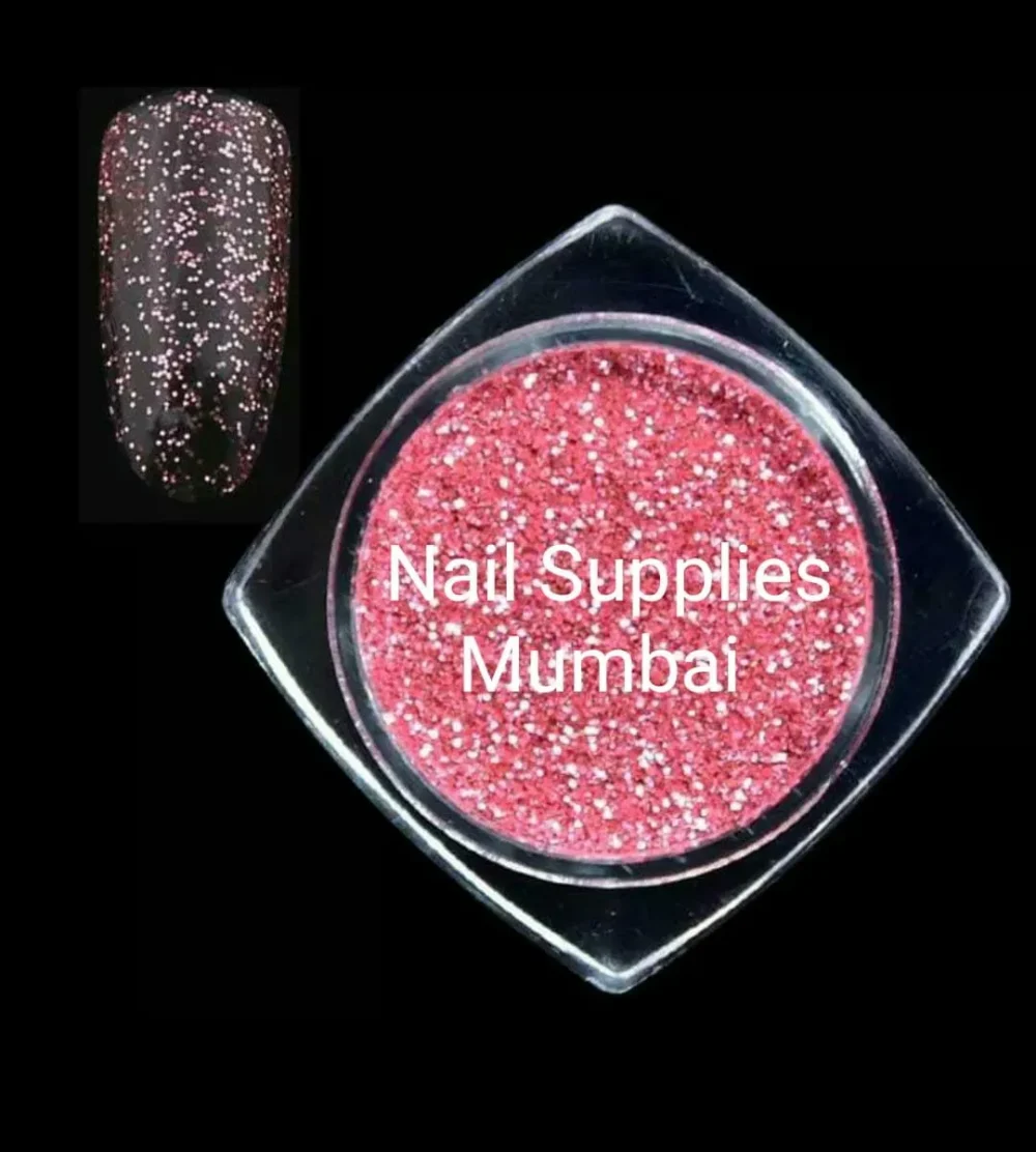 Pink / Rosegold Glitters And Mylars Box (set Of 12)