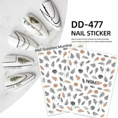 LV Brand Nail Art Sticker Sheets (MG200508-02) - Nail Supplies Mumbai