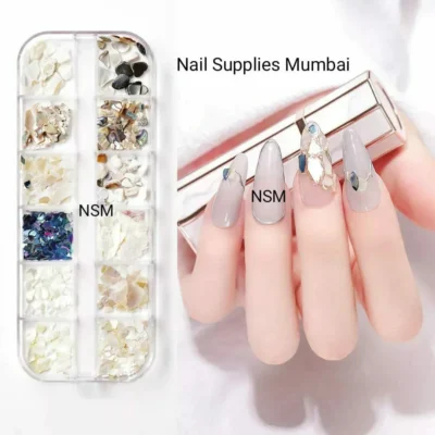 Shell Nail Art Grid