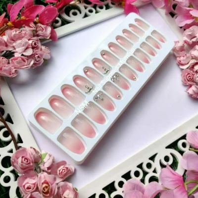 Nude Pink Press On Nails (set Of 24 Pc)