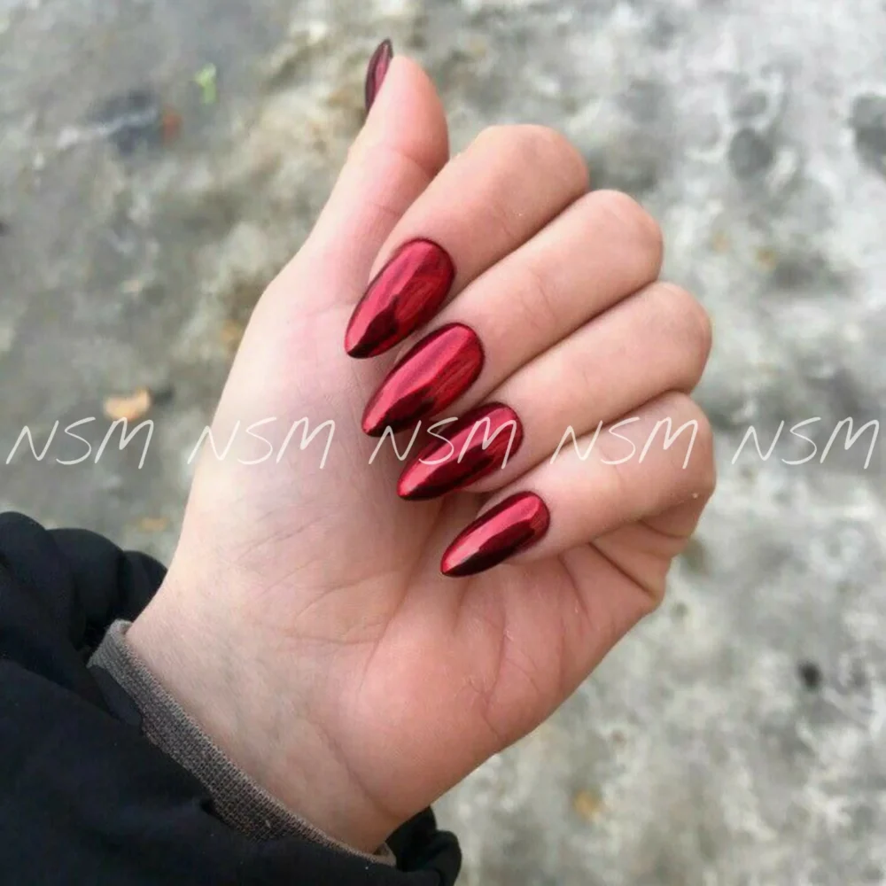 Metallic Red Chrome Powder