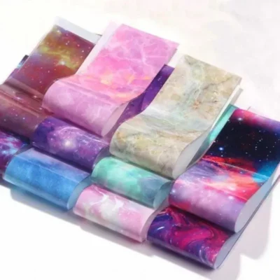 Marble And Galaxy Print Transfer Foil Box