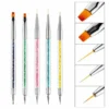 Art Brush And Dotting Tool 5 Pcs (2 In 1)