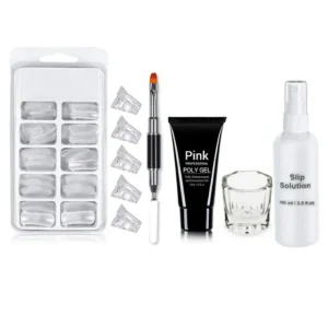 Assorted Brand Poly Gel Kit - Pink