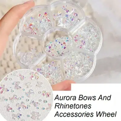 Aurora Bows And Rhinestones Wheel