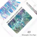 Aurora Effect Shattered Glass Paper