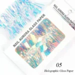 Aurora Effect Shattered Glass Paper