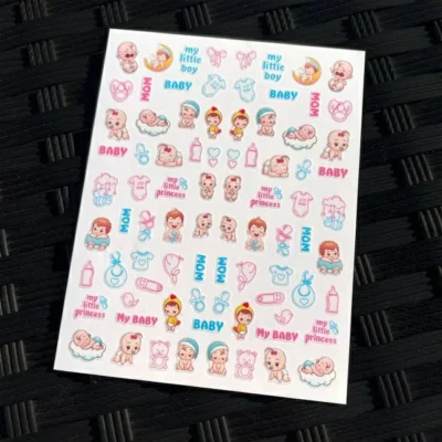 Baby Shower Sticker Sheets