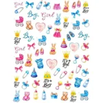 Baby Shower Sticker Sheets