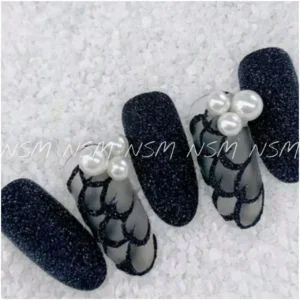 Black Sugar Nail Powder (5gm)