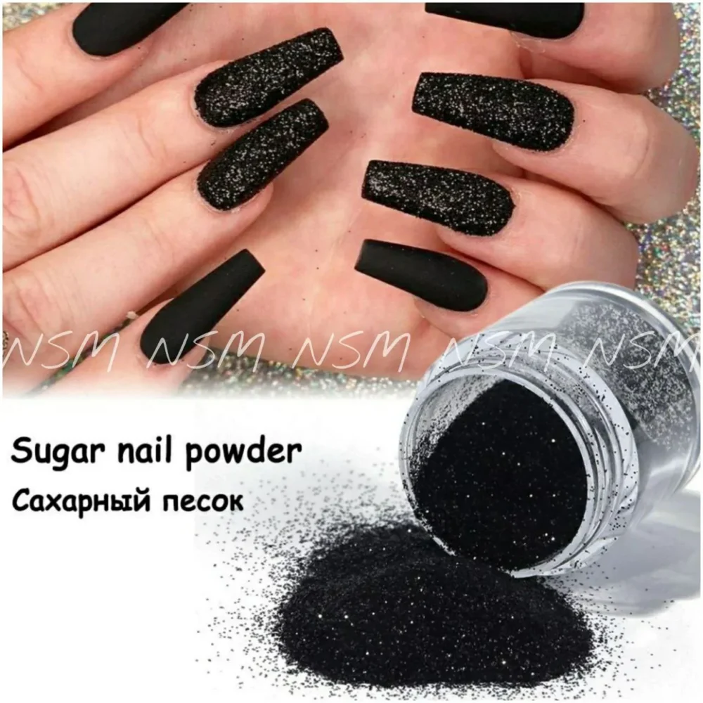 Black Sugar Nail Powder (5gm)