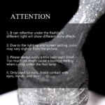 Bolt Bee Silver Reflective Glitter Gel Polish (15ml)