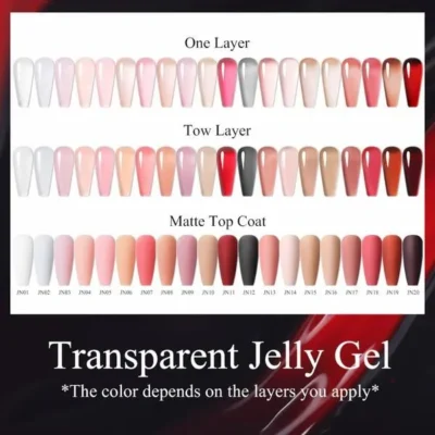 Born Pretty Jelly Translucent Gel Polish (7ml)