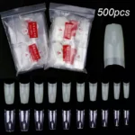 C - Cut Nail Extension Tips (Pack Of 500 Pcs)