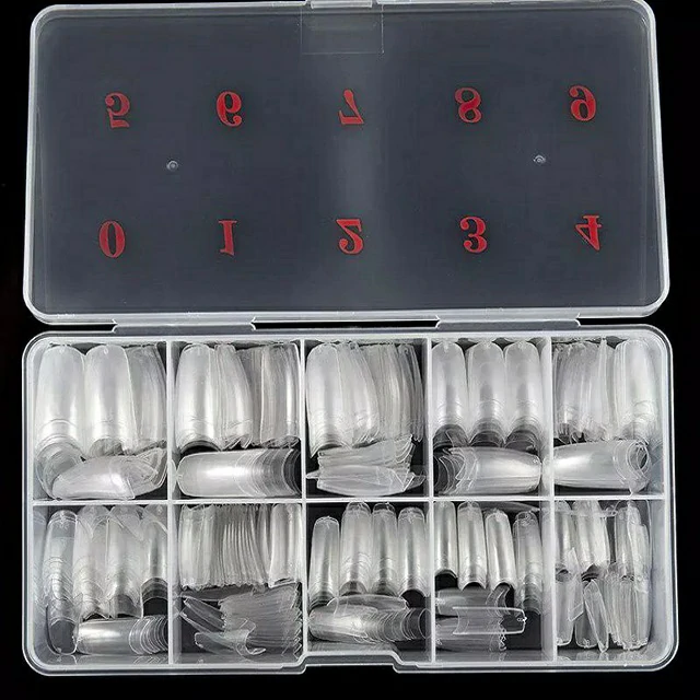 C - Cut Nail Extension Tips (Pack Of 500 Pcs) C - Cut Nail Extension Tips (Pack Of 500 Pcs)
