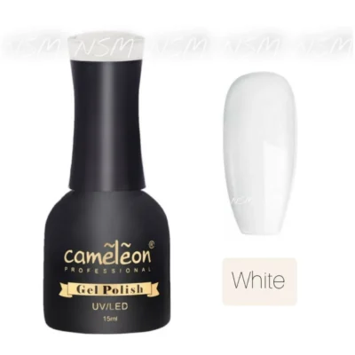 Cameleon White Gel Polish (15ml)