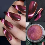 Cat Eye Magnetic Or Chrome Powder 2 In 1 (set Of 12 Colors)