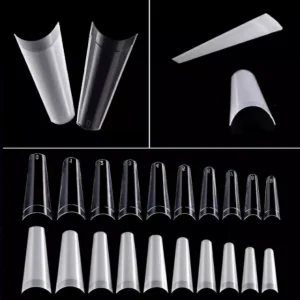Coffin Shaped Fake Nail Tips (Pack Of 500 Pc)