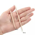 Disposable Mini Cuticle Sticks / Pushers (pack Of 24 Pieces)