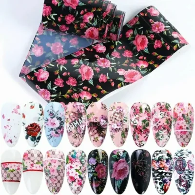Floral Transfer Foil Box