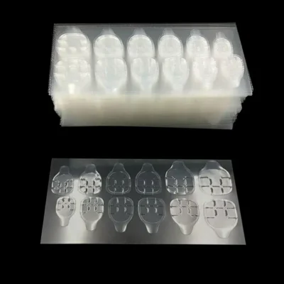 Glue Tabs For Press On Nails (set Of 10 Sheets For 12 Nails)