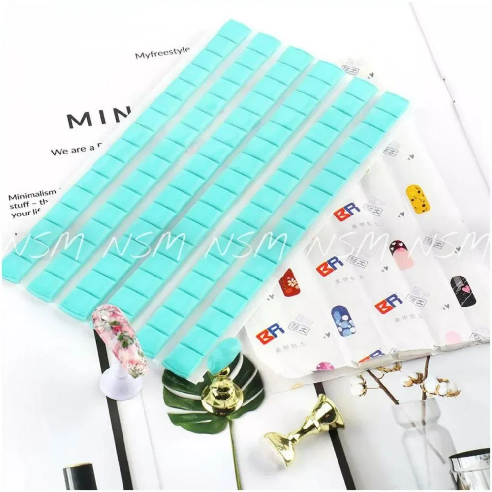 Adhesive Clay Glue For Nails Display Holder