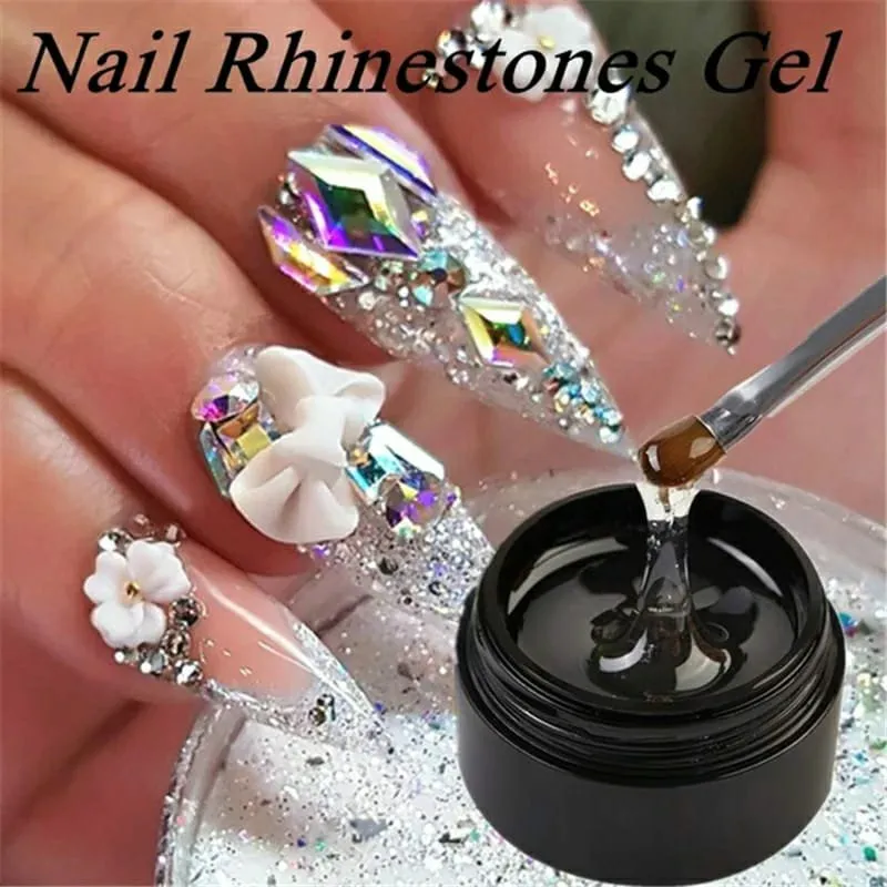 Nail Rhinestones Uv Glue Gel