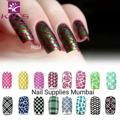 Hollow Nail Art Stickers (set Of 6)
