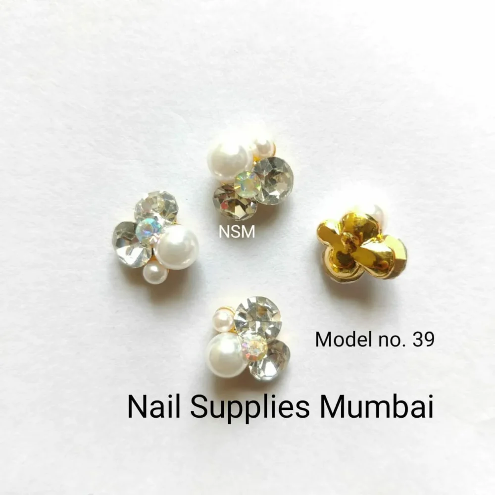 Nail Charms Model No. 39 (2 Pc Set)