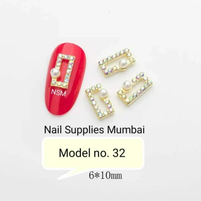 Nail Charms Model No. 32 (2 Pc Set)