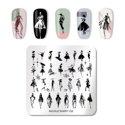 Model Stamping Plate By Nicole Diary (132)