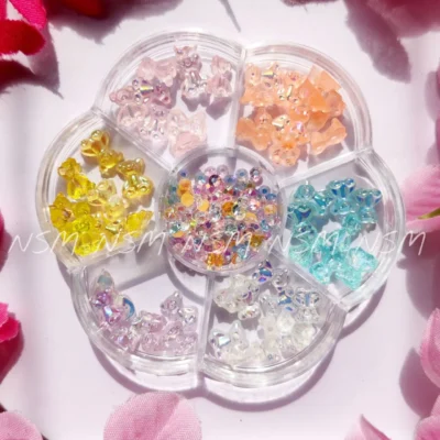 Aurora Nail Charms Wheel