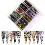 Leopard Print Transfer Foil Box
