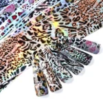 Holographic Laser Leopard And Animal Print Transfer Foil Box