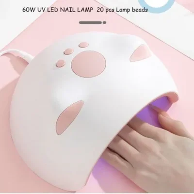 Cat Design 60w Led Nail Uv Lamp/ Usb Curing Uv Lamp