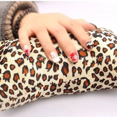 Leopard Print Hand Rest Pillow