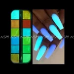 Luminous Glow In Dark Powder Grid (random Colors)