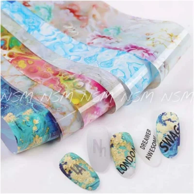 Marble Print Transfer Foil Box