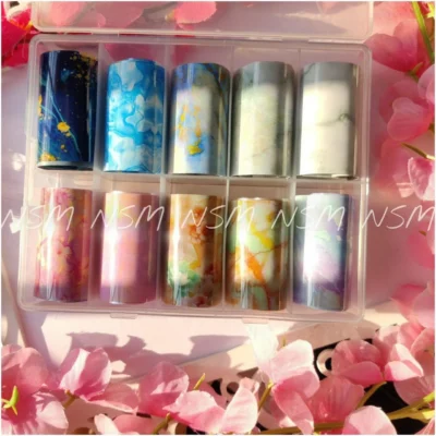 Marble Print Transfer Foil Box