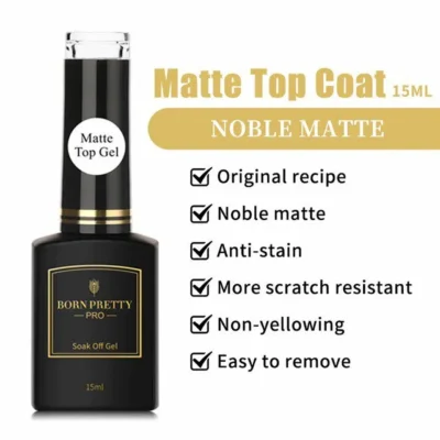 Born Pretty Matte Top Coat (15ml)