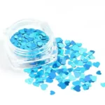 Mix Size Heart Shaped Mylars Jar (set Of 12 Colors)