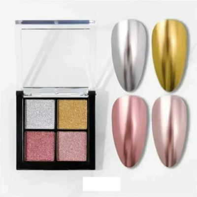 Nail Art Chrome (4 In 1)