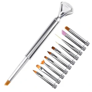 Nail Art Detachable Brush Set (1)