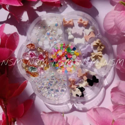 Nail Charms Wheel Box