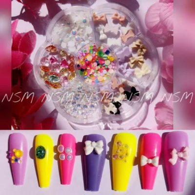 Nail Charms Wheel Box