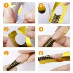 Nail Forms Roll (500 Pcs)